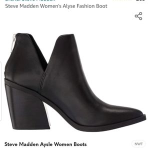 Steve Madden's Black Boot